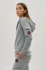 Fahrenheit Zip Up Utility Pocket Hoodie - Grey sold by Fairweather