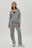Fahrenheit Zip Up Utility Pocket Hoodie - Grey sold by Fairweather