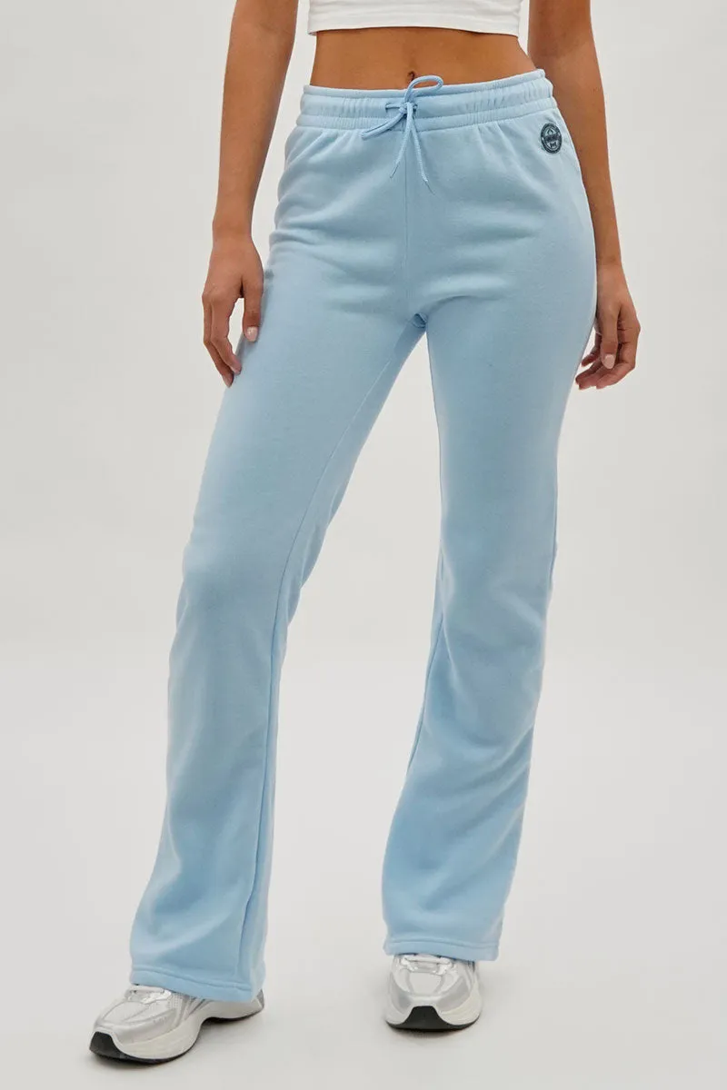 Wide Leg Drawstring Sweatpants - Aqua sold by Fairweather