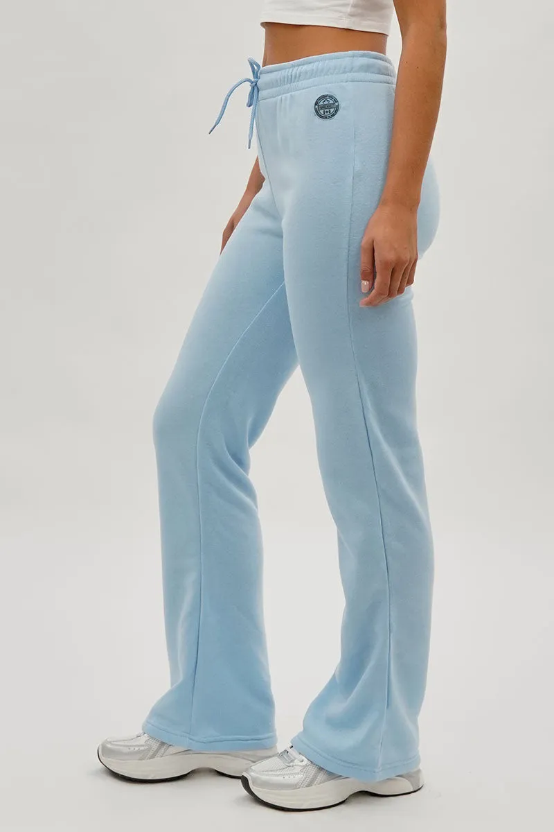 Wide Leg Drawstring Sweatpants - Aqua sold by Fairweather product image thumbnail 2