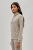 Fahrenheit Cowl Neck Sweatshirt - Cream sold by Fairweather