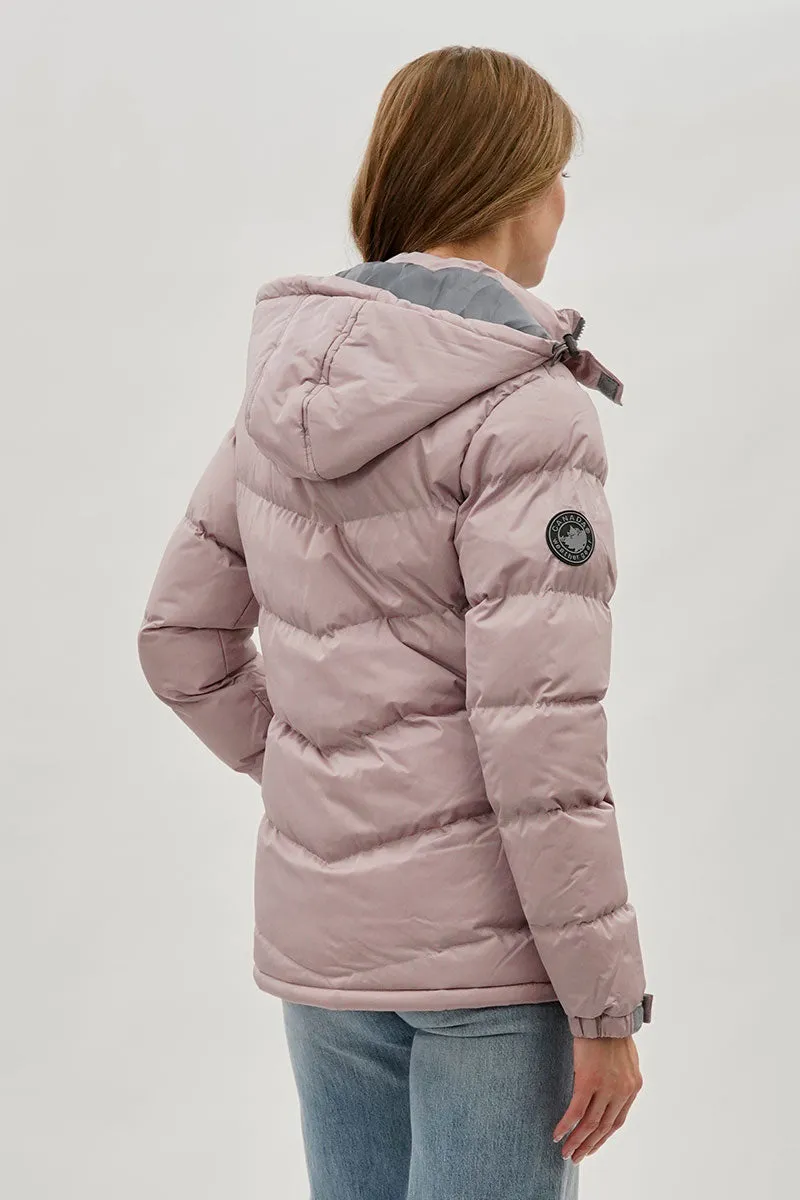 Canada Weather Gear Chevron Bomber Jacket - Pink sold by Fairweather product image thumbnail 3