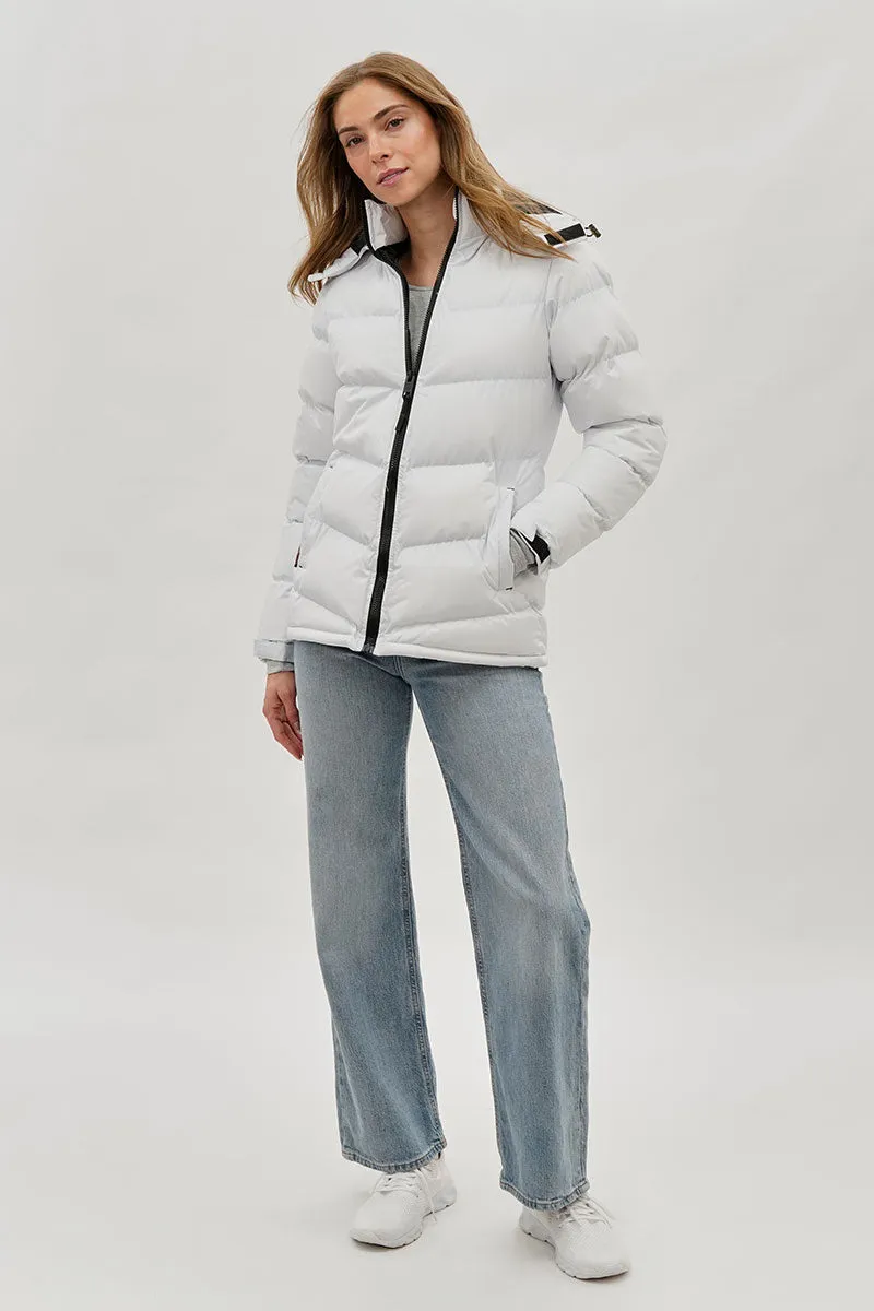 Canada Weather Gear Chevron Bomber Jacket - White sold by Fairweather product image thumbnail 5