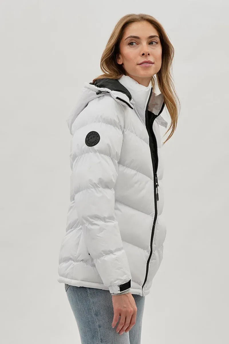 Canada Weather Gear Chevron Bomber Jacket - White sold by Fairweather product image thumbnail 2
