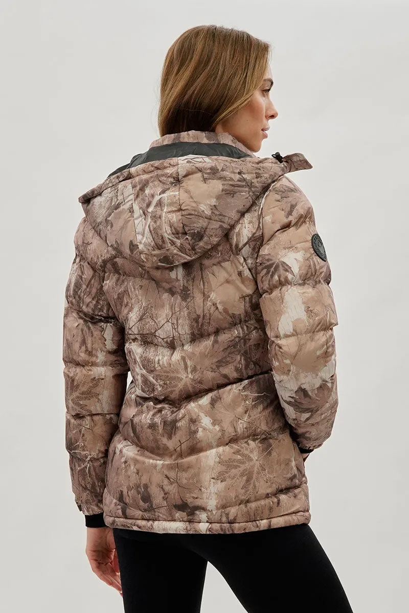 Canada Weather Gear Camo Print Chevron Bomber Jacket - Brown sold by Fairweather product image thumbnail 3