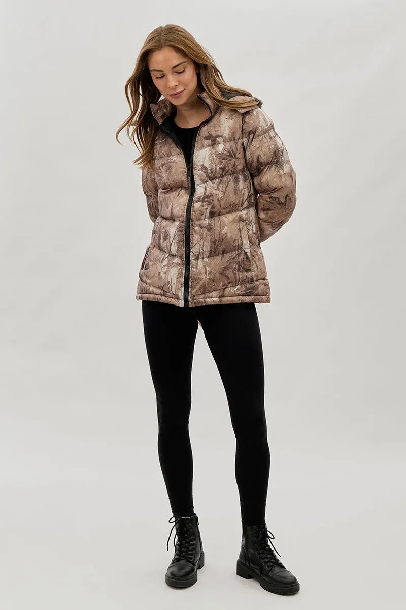 Canada Weather Gear Camo Print Chevron Bomber Jacket - Brown sold by Fairweather product image thumbnail 5