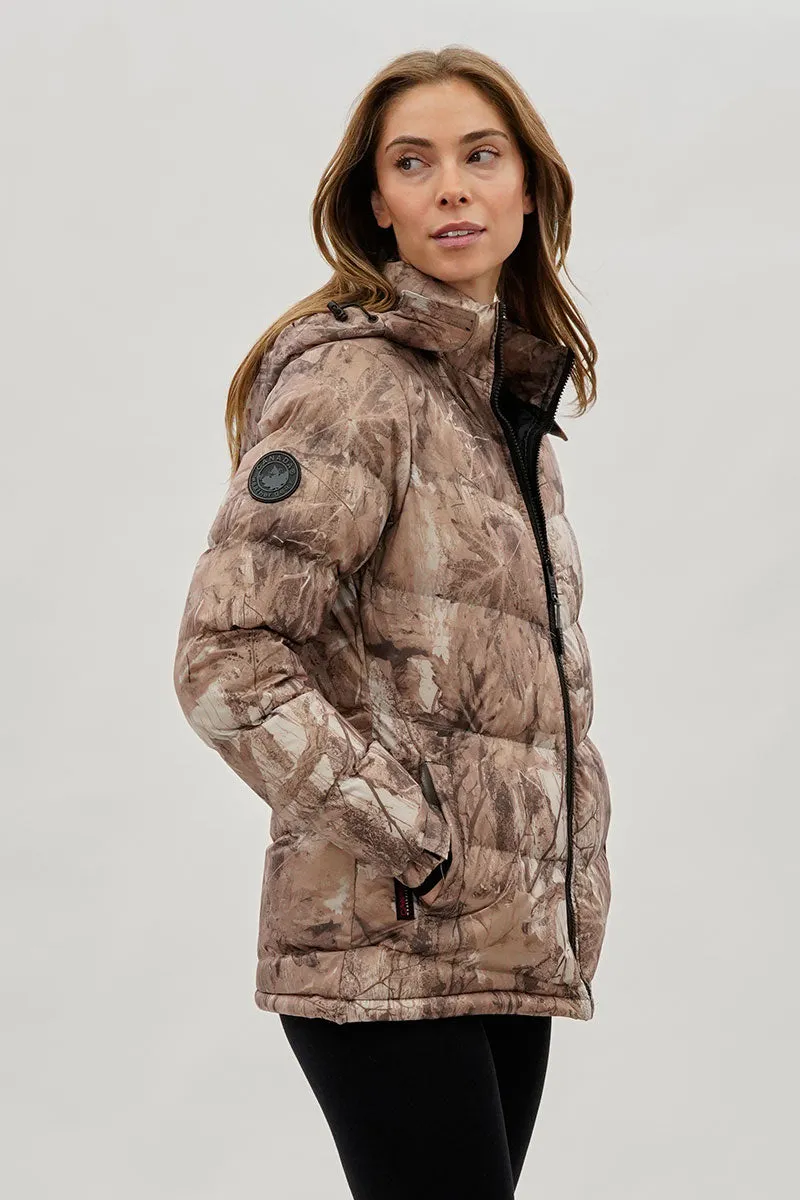 Canada Weather Gear Camo Print Chevron Bomber Jacket - Brown sold by Fairweather product image thumbnail 2