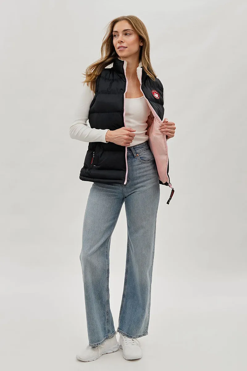 Canada Weather Gear Fleece Lined Collar Puffer Vest - Navy sold by Fairweather product image thumbnail 5