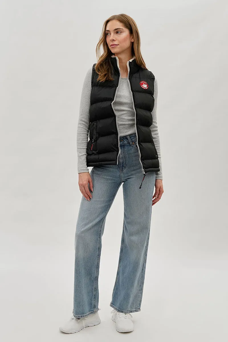 Canada Weather Gear Fleece Lined Collar Puffer Vest - Black sold by Fairweather product image thumbnail 5