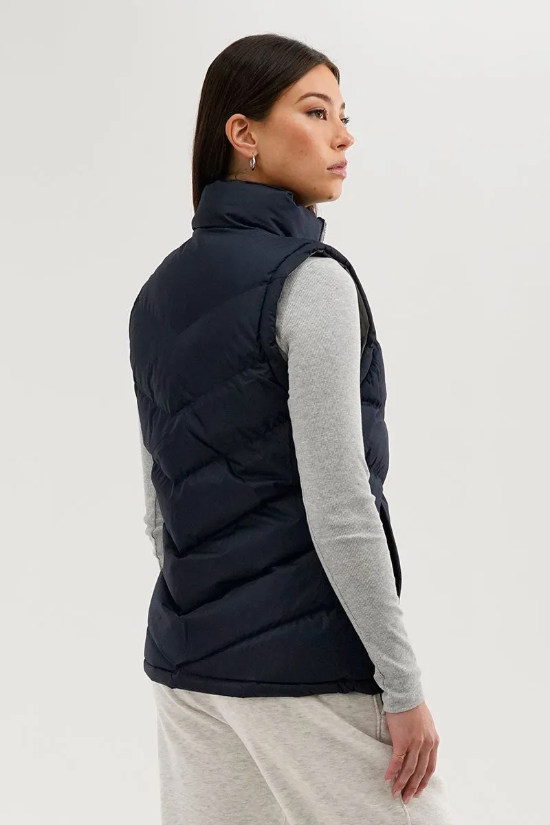 Canada Weather Gear Chevron Puffer Vest - Navy sold by Fairweather product image thumbnail 3