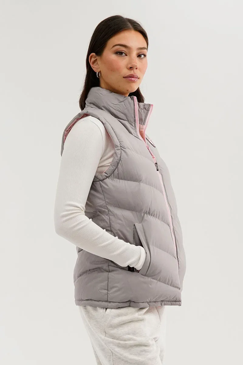 Canada Weather Gear Chevron Puffer Vest - Grey sold by Fairweather product image thumbnail 2