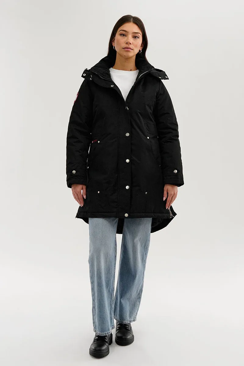 Canada Weather Gear Sherpa Lined Parka Jacket - Black sold by Fairweather product image thumbnail 5