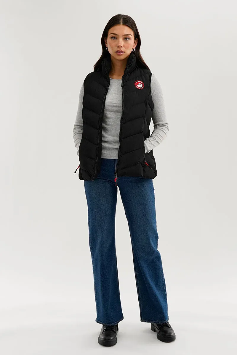 Chevron Bubble Vest - Black sold by Fairweather product image thumbnail 5