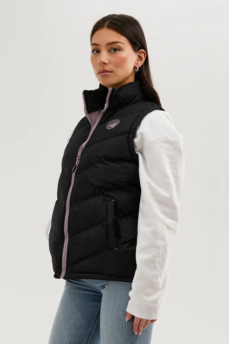 Canada Weather Gear Chevron Puffer Vest - Black sold by Fairweather product image thumbnail 2