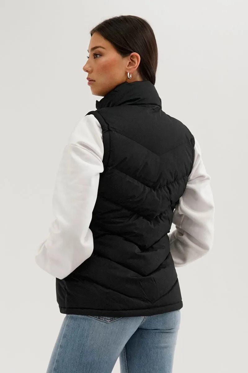 Canada Weather Gear Chevron Puffer Vest - Black sold by Fairweather product image thumbnail 3