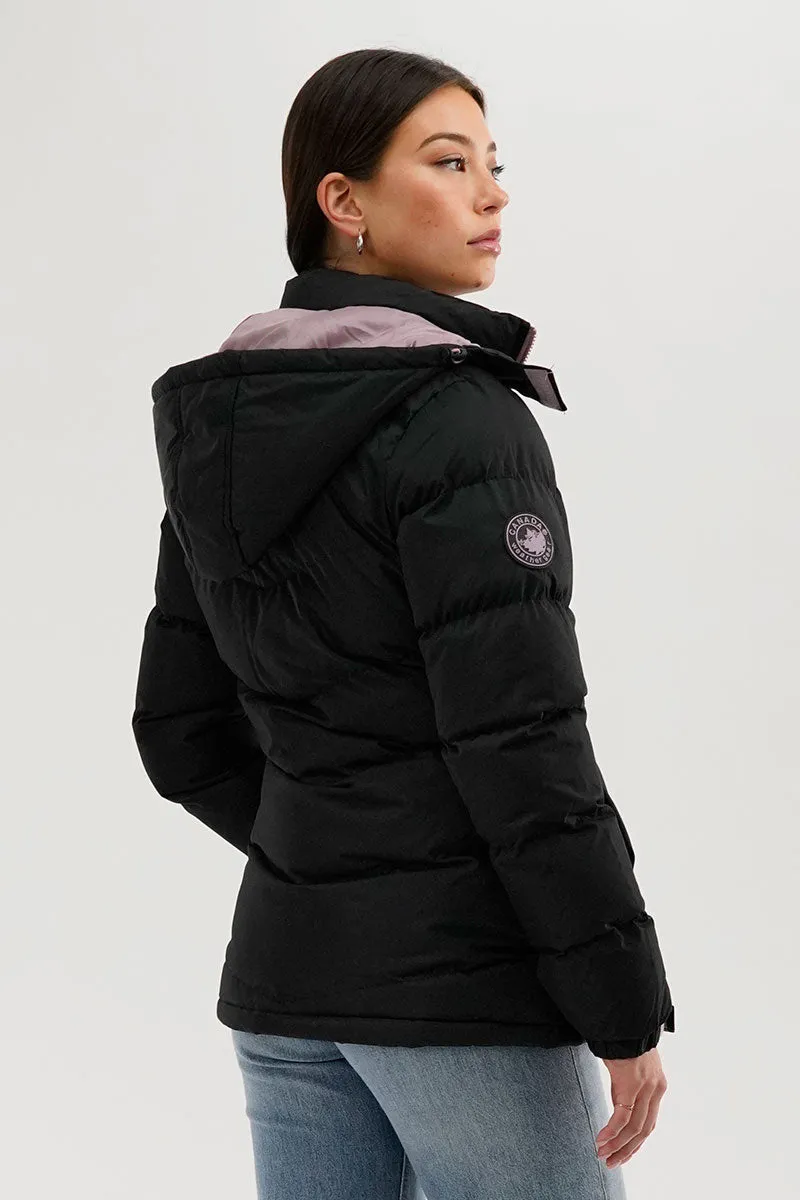Canada Weather Gear Chevron Bomber Jacket - Black sold by Fairweather product image thumbnail 3