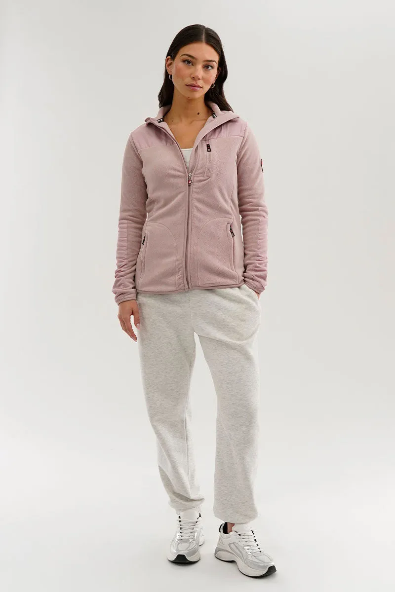 Canada Weather Gear Fleece Zip Up Lightweight Jacket - Pink sold by Fairweather product image thumbnail 5