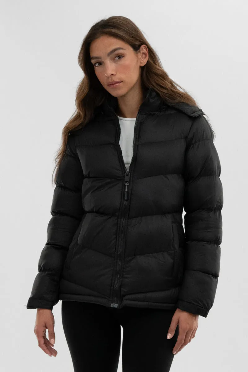 Canada Weather Gear Chevron Bomber Jacket - Black sold by Fairweather