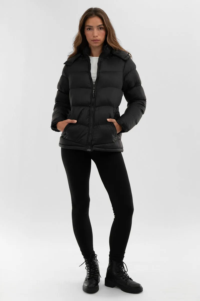 Canada Weather Gear Chevron Bomber Jacket - Black sold by Fairweather product image thumbnail 5