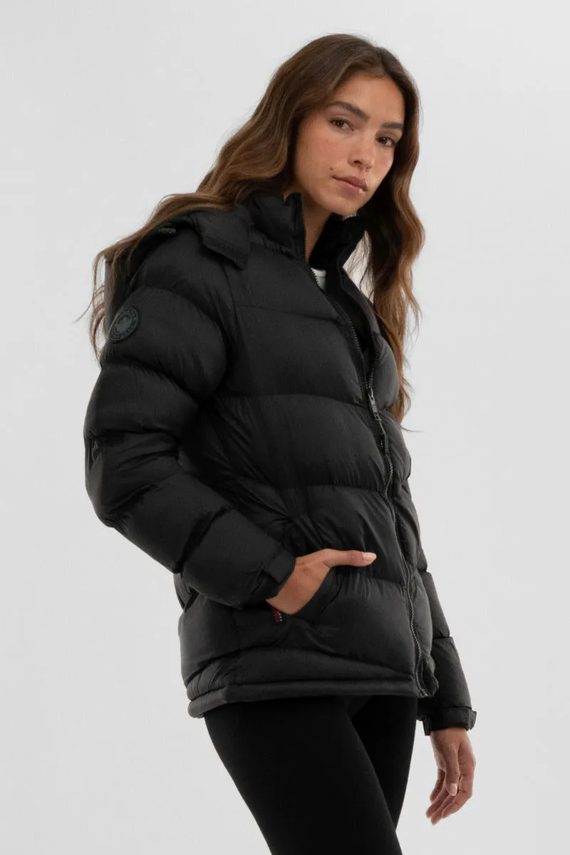 Canada Weather Gear Chevron Bomber Jacket - Black sold by Fairweather product image thumbnail 2