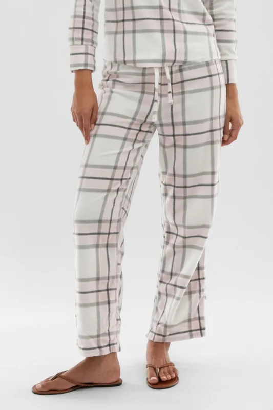 Canada Weather Gear Dog Print Pajama Pants - Blush sold by Fairweather