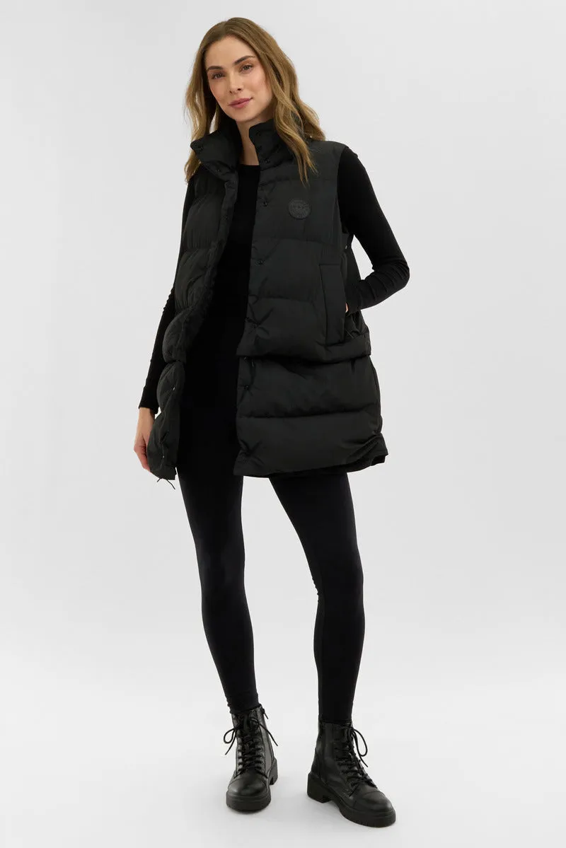 Canada Weather Gear Tiered Zip Off Puffer Vest - Black sold by Fairweather product image thumbnail 5