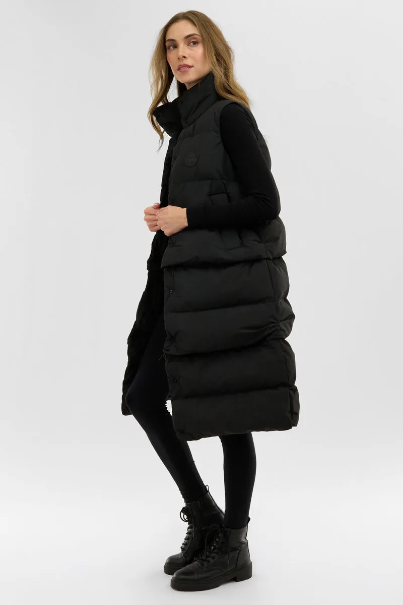 Canada Weather Gear Tiered Zip Off Puffer Vest - Black sold by Fairweather product image thumbnail 2