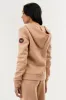 Fahrenheit Classic Zip Up Hoodie - Beige sold by Fairweather