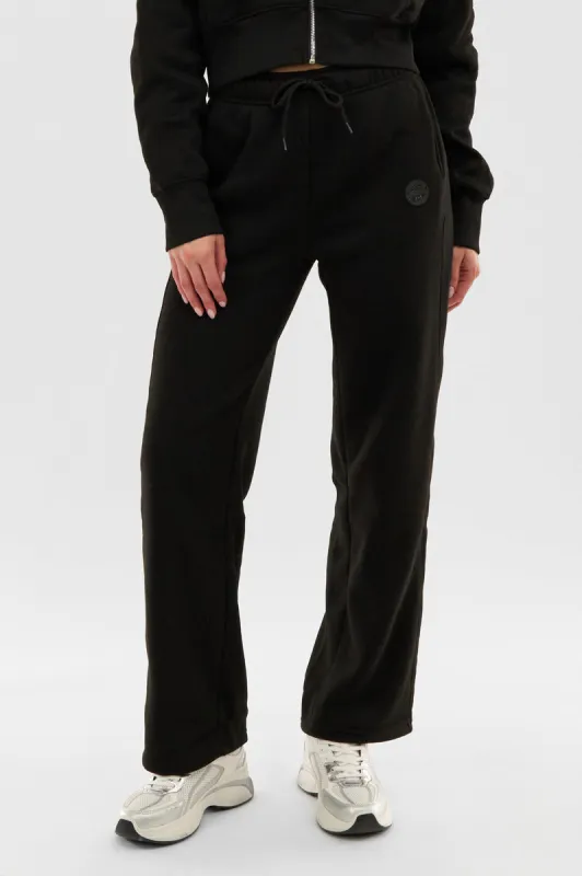 Fahrenheit Classic Wide Leg Sweatpants - Black sold by Fairweather