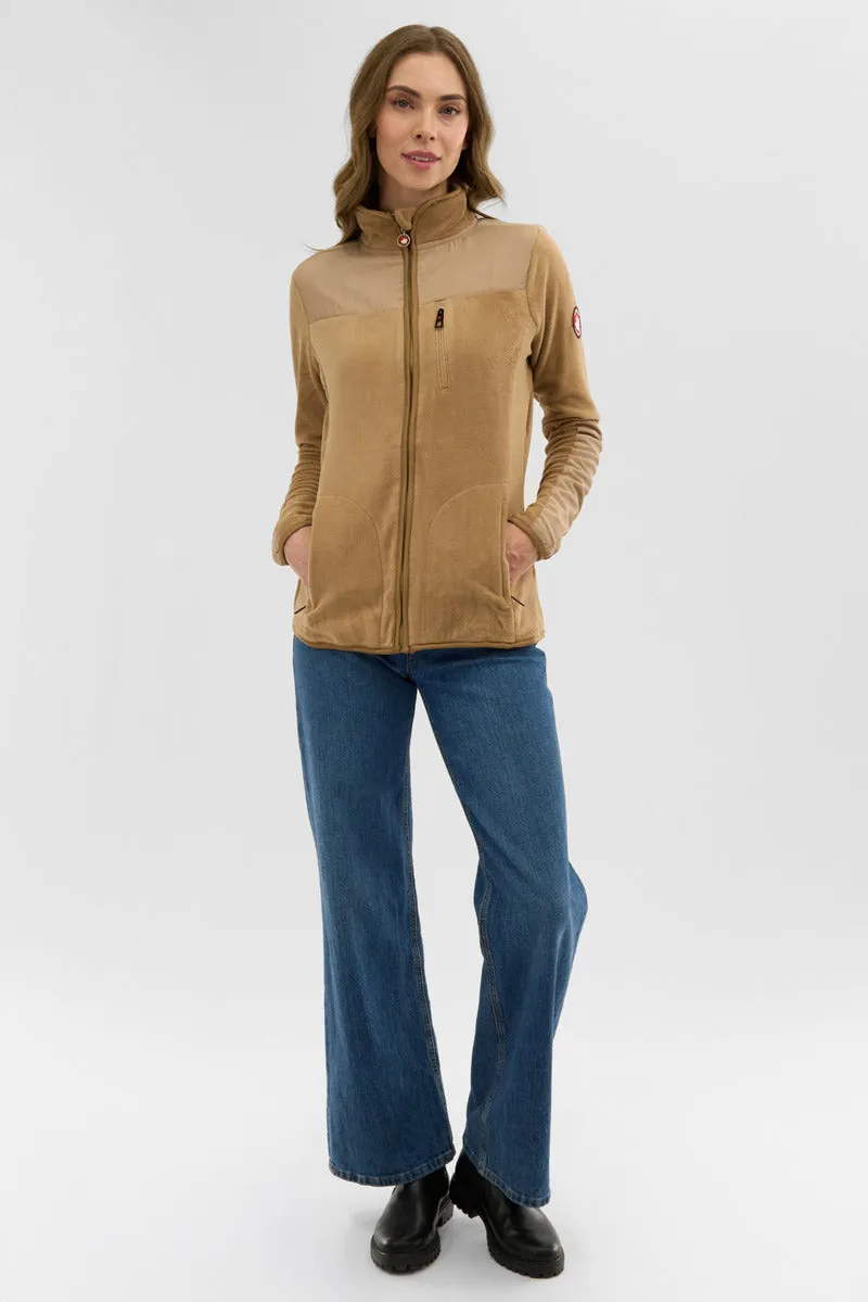 Canada Weather Gear Fleece Lightweight Jacket - Beige sold by Fairweather product image thumbnail 5