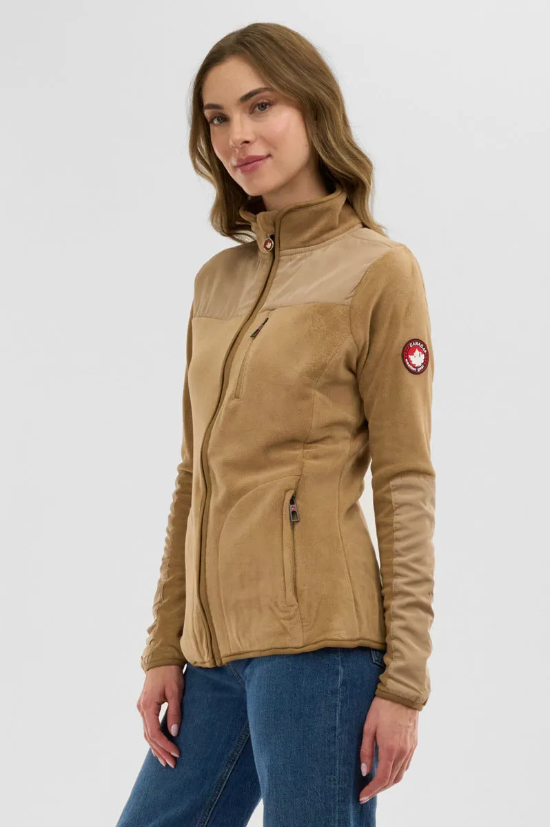 Canada Weather Gear Fleece Lightweight Jacket - Beige sold by Fairweather product image thumbnail 2