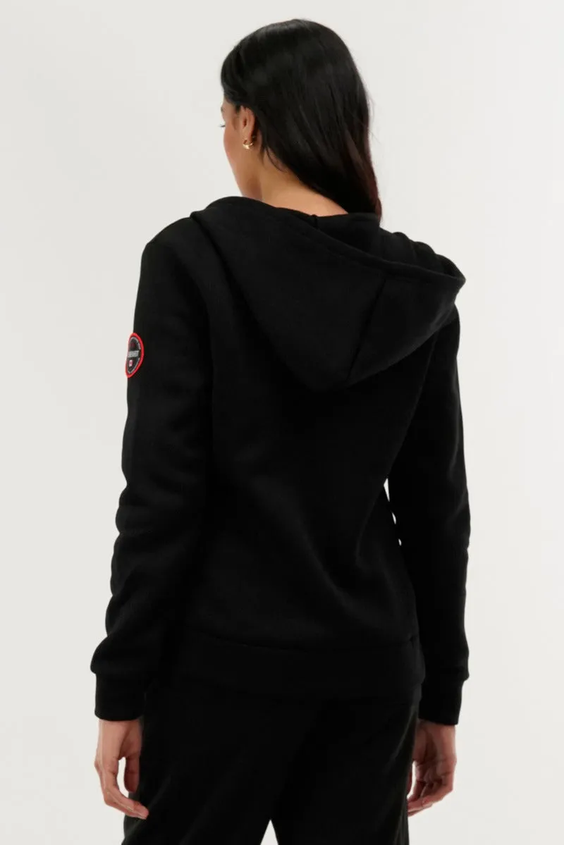 Fahrenheit Classic Zip Up Hoodie - Black sold by Fairweather product image thumbnail 3