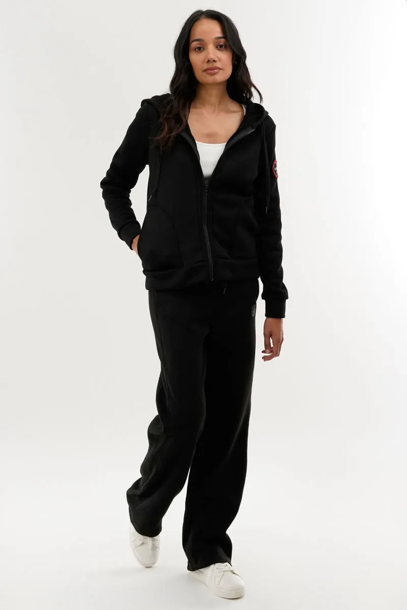 Fahrenheit Classic Zip Up Hoodie - Black sold by Fairweather product image thumbnail 5