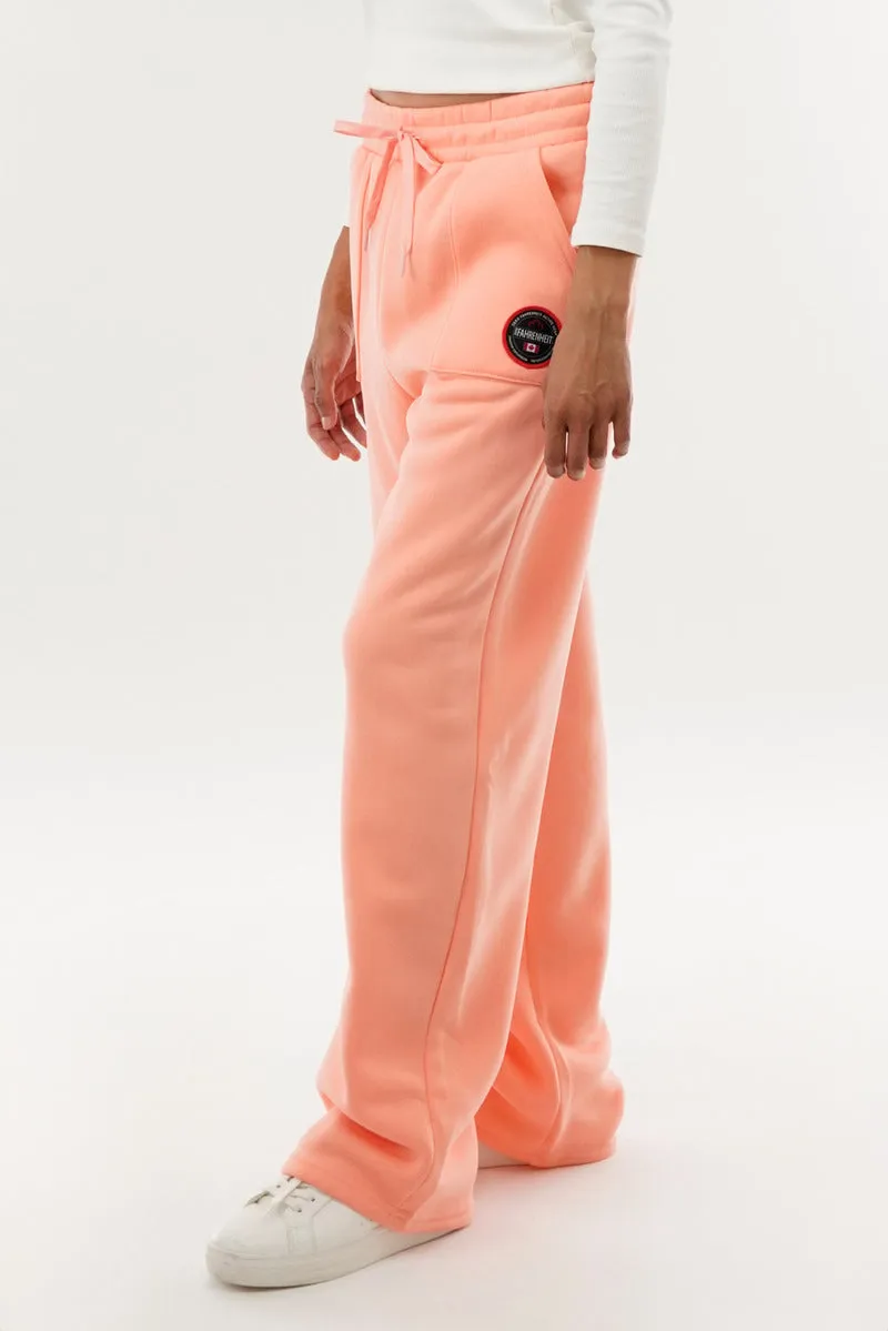 Fahrenheit Wide Leg Sweatpants - Pink sold by Fairweather product image thumbnail 2