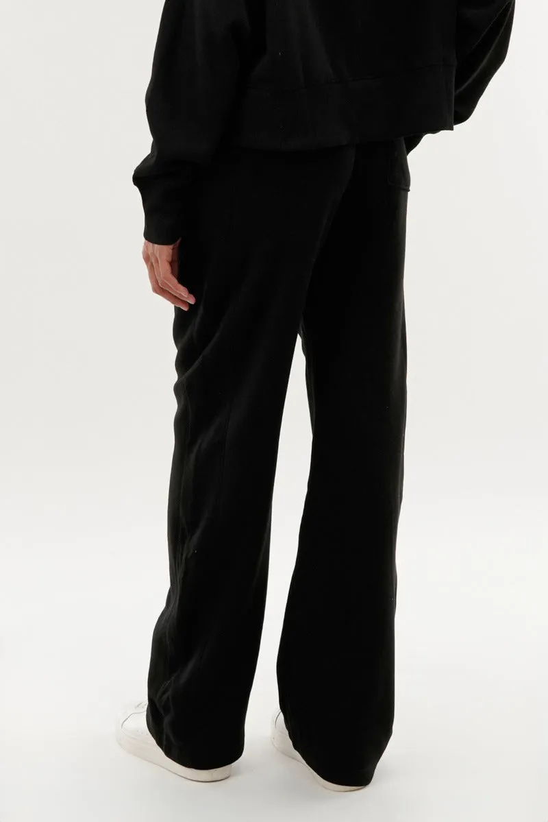 Fahrenheit Classic Wide Leg Sweatpants - Black sold by Fairweather product image thumbnail 3