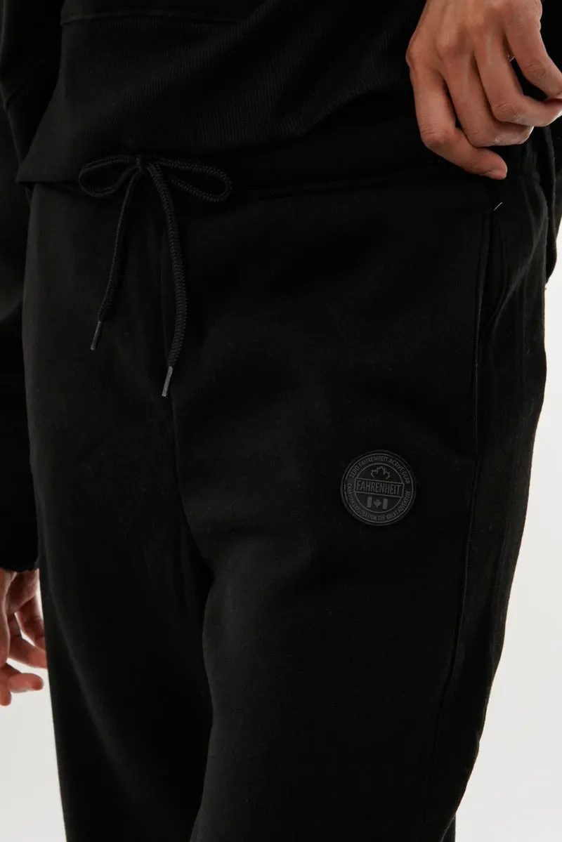 Fahrenheit Classic Wide Leg Sweatpants - Black sold by Fairweather product image thumbnail 4