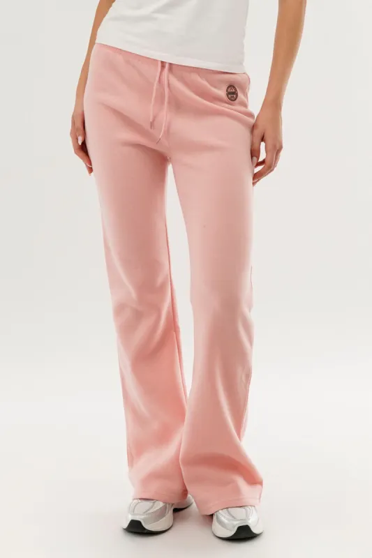 Fahrenheit Classic Wide Leg Sweatpants - Pink sold by Fairweather