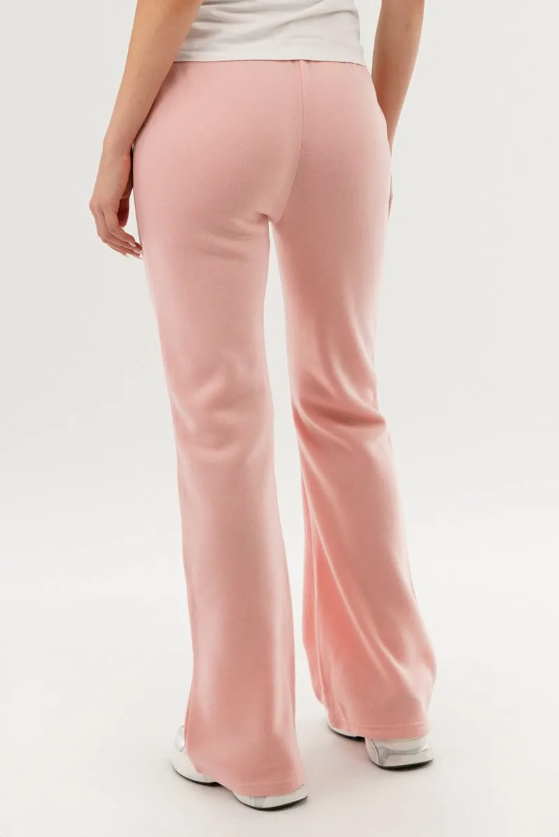 Classic Wide Leg Sweatpants - Pink sold by Fairweather product image thumbnail 3