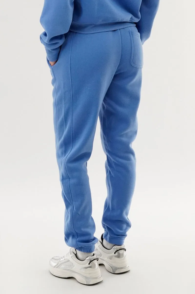 Fahrenheit Tie Waist Fleece Joggers - Blue sold by Fairweather product image thumbnail 3