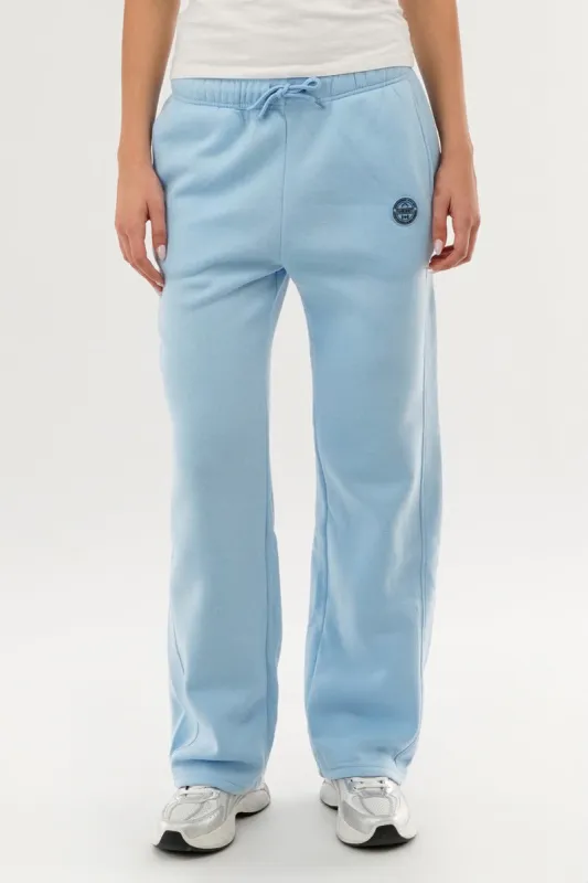 Fahrenheit Classic Wide Leg Sweatpants - Aqua sold by Fairweather