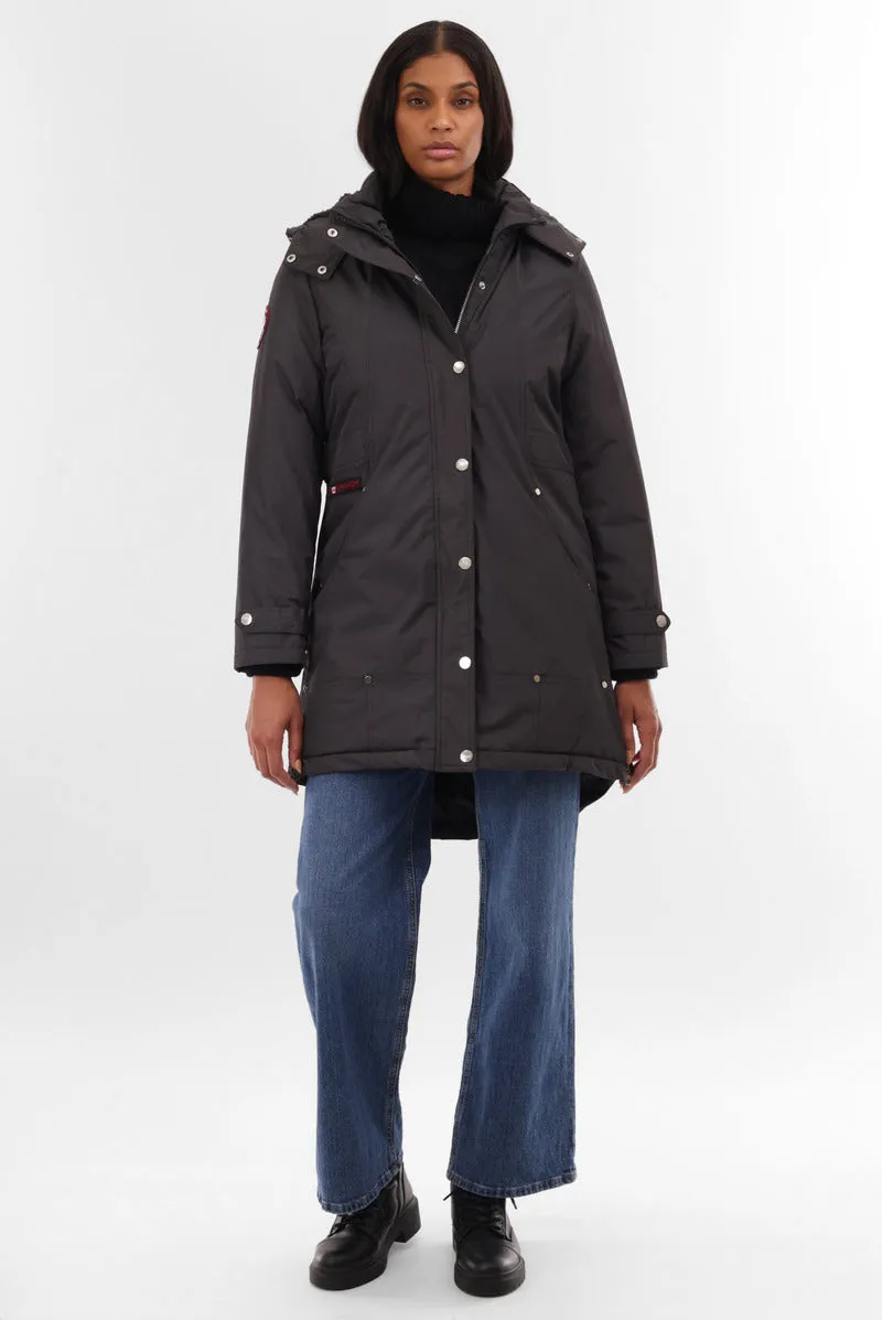 Canada Weather Gear Sherpa Lined Parka Jacket - Grey sold by Fairweather product image thumbnail 5