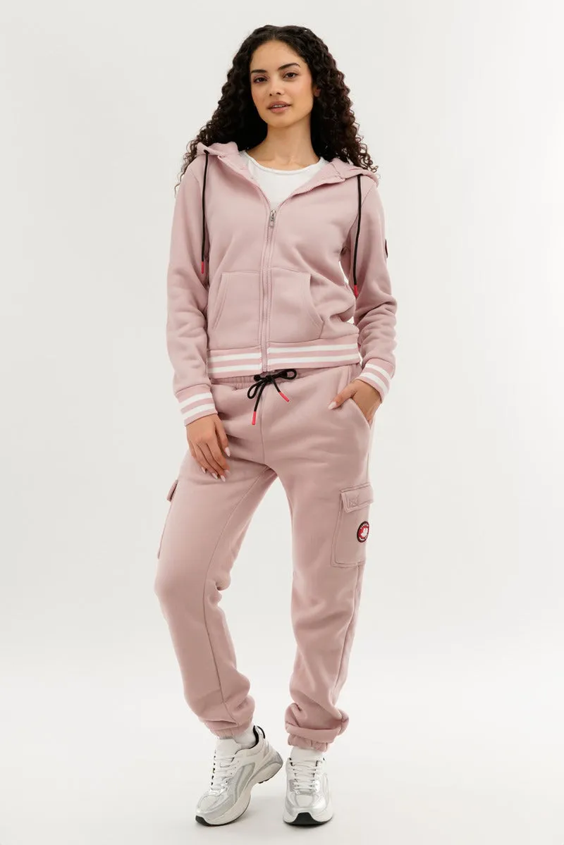 Canada Weather Gear Fleece Zip Up Hoodie - Pink sold by Fairweather product image thumbnail 5