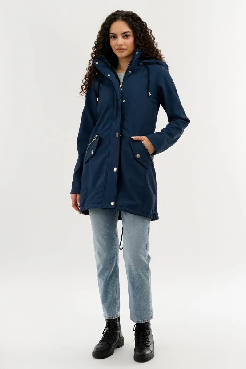 Canada Weather Gear Soft Shell Lightweight Jacket - Navy sold by Fairweather product image thumbnail 5