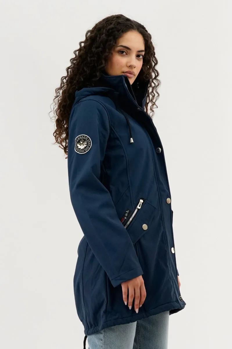 Canada Weather Gear Soft Shell Lightweight Jacket - Navy sold by Fairweather product image thumbnail 2