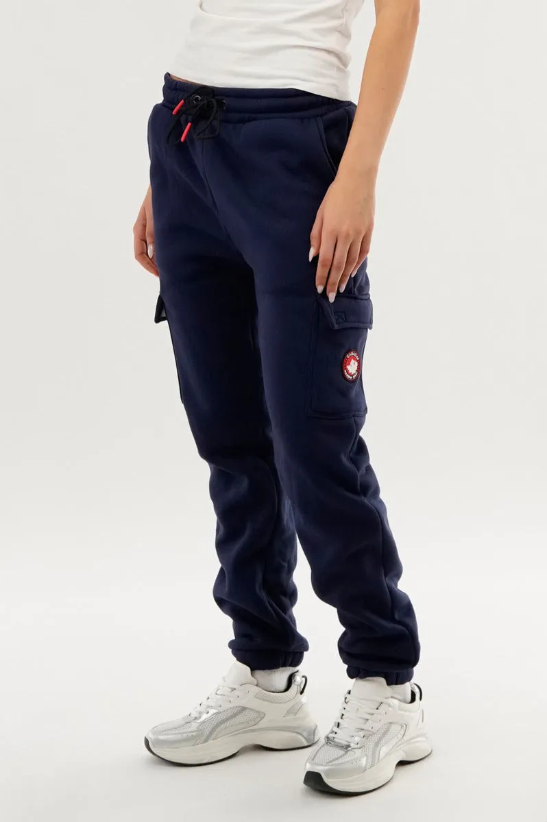 Canada Weather Gear Fleece Cargo Joggers - Navy sold by Fairweather product image thumbnail 2