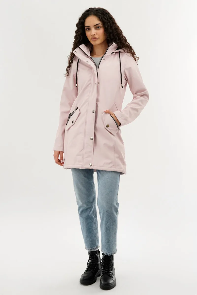 Canada Weather Gear Soft Shell Lightweight Jacket - Blush sold by Fairweather product image thumbnail 5