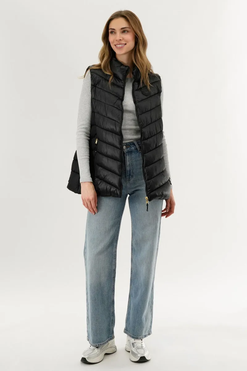 Canada Weather Gear Chevron Quilted Vest - Black sold by Fairweather product image thumbnail 5