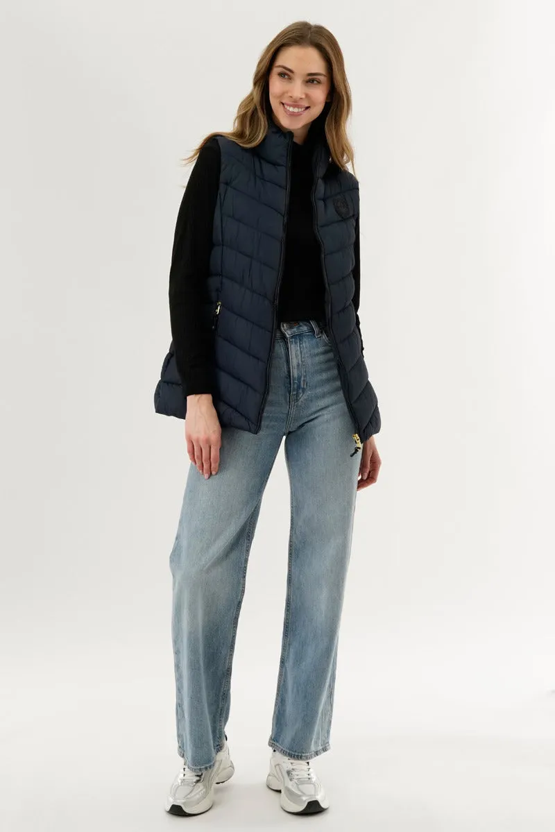 Canada Weather Gear Chevron Quilted Vest - Navy sold by Fairweather product image thumbnail 5