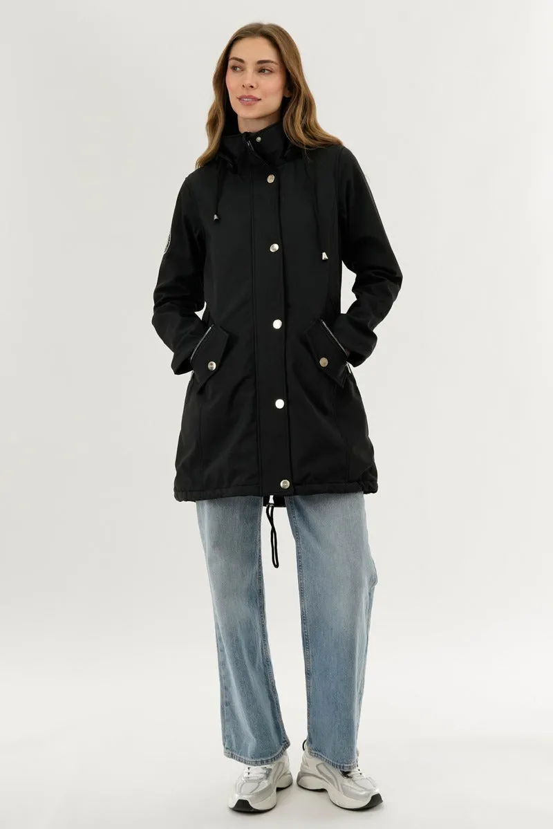 Canada Weather Gear Soft Shell Lightweight Jacket - Black sold by Fairweather product image thumbnail 5