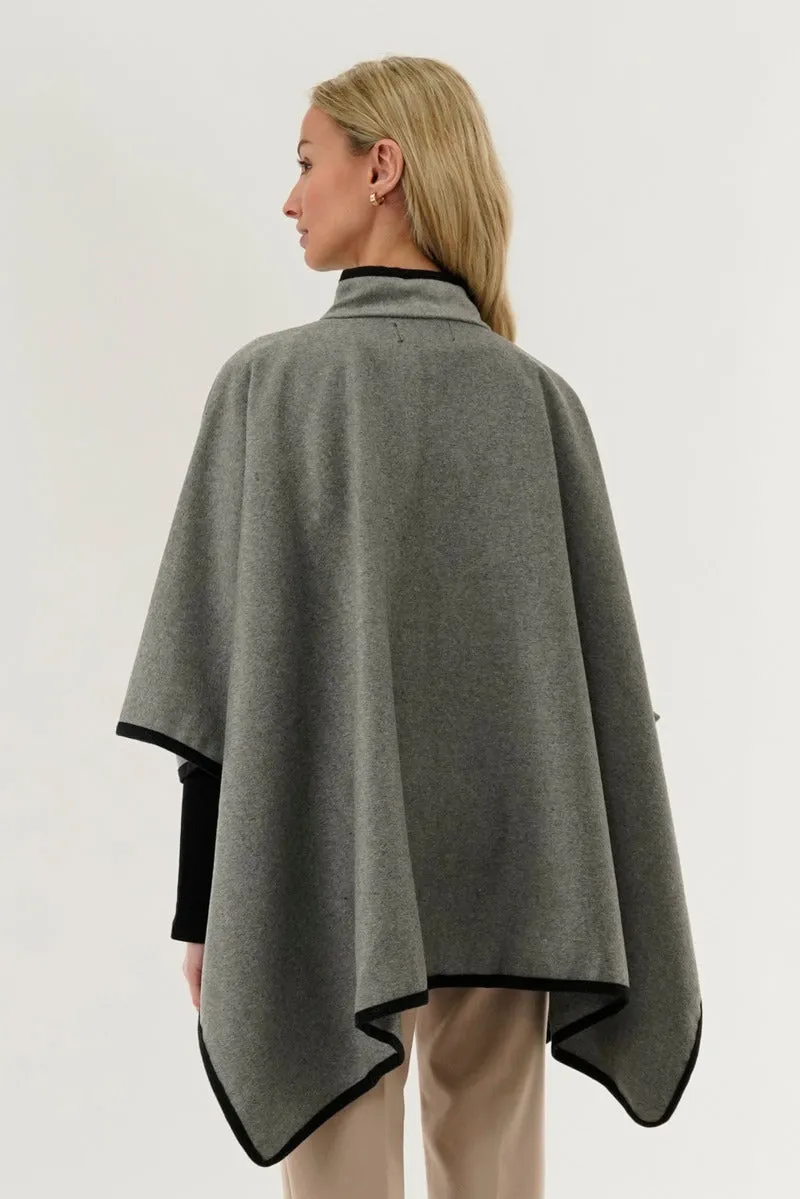 Canada Weather Gear Basic Poncho - Grey sold by Fairweather product image thumbnail 3